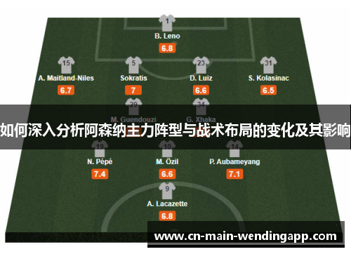 如何深入分析阿森纳主力阵型与战术布局的变化及其影响