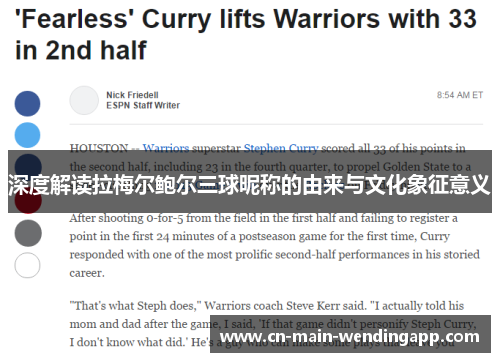 深度解读拉梅尔鲍尔三球昵称的由来与文化象征意义